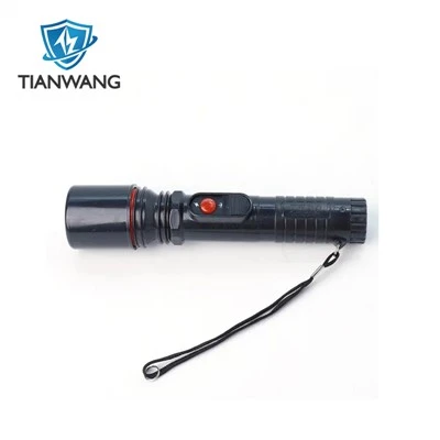 Obor Lampu Suluh Pertahanan Diri Pepejal Dengan Tali Pergelangan Tangan