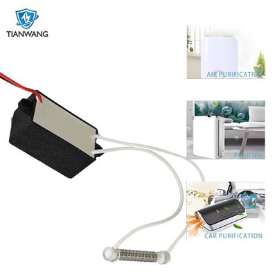 Bahan Baharu 50mg 100mg DC 12V Penulen Udara Mini Pengion Penjana Ozon Untuk Peralatan Dapur